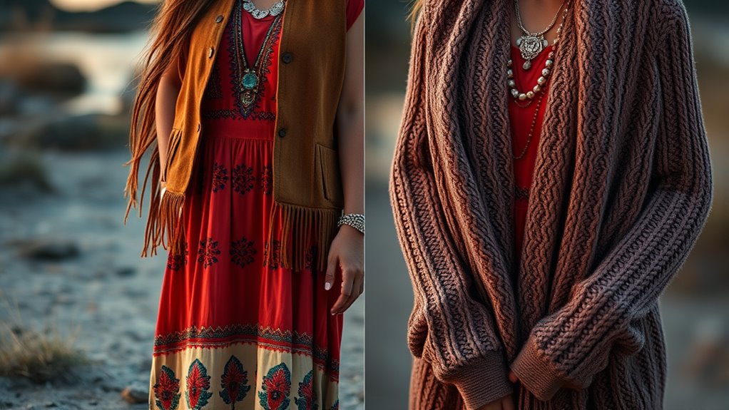 versatile boho layering techniques