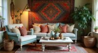 vintage boho thrift decor