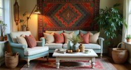 vintage boho thrift decor
