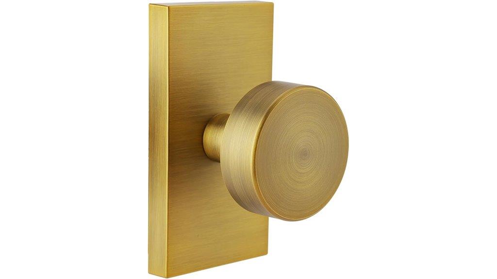 vintage brass interior handles