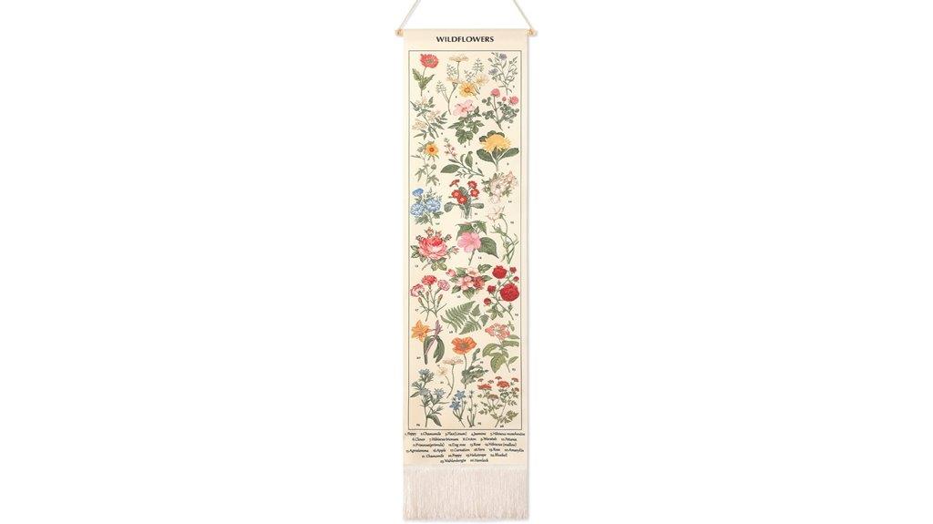 vintage floral tapestry