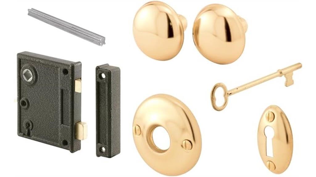 vintage interior door lock