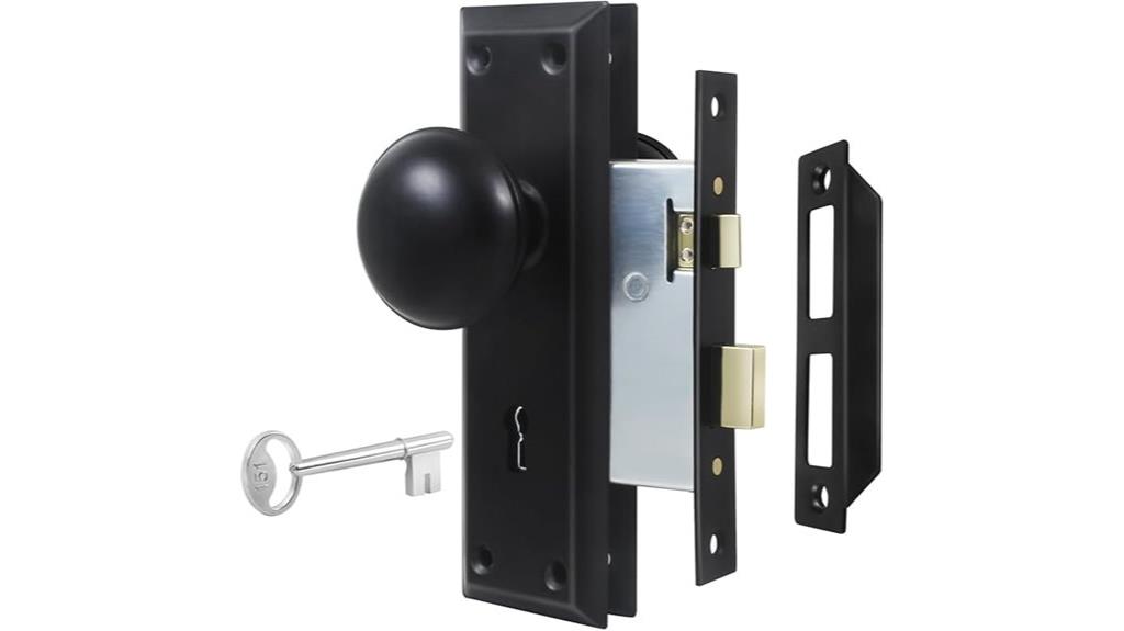 vintage interior lock set