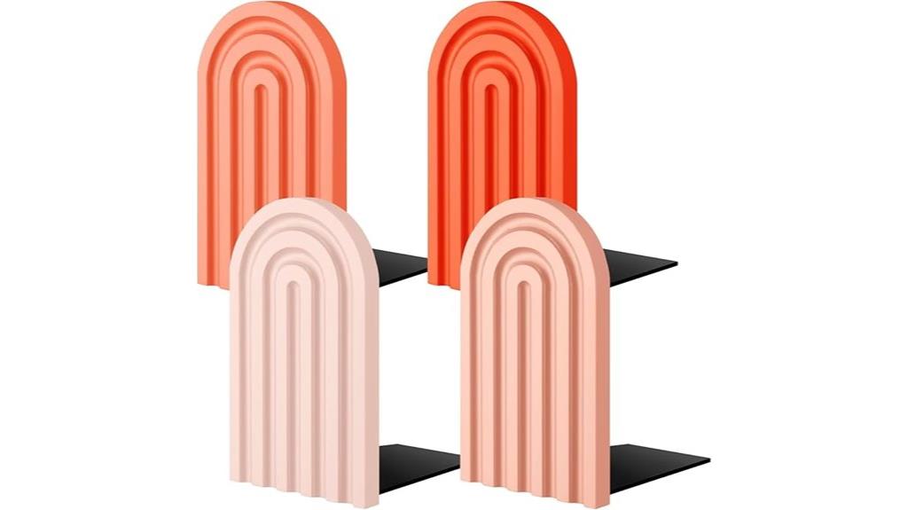 vintage wooden boho bookends