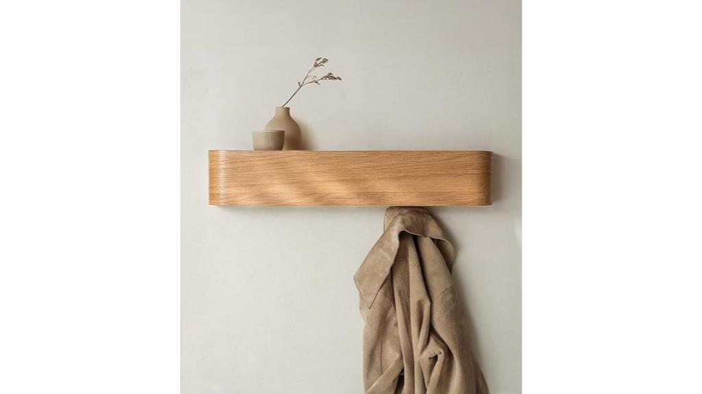 wall mounted coat rack