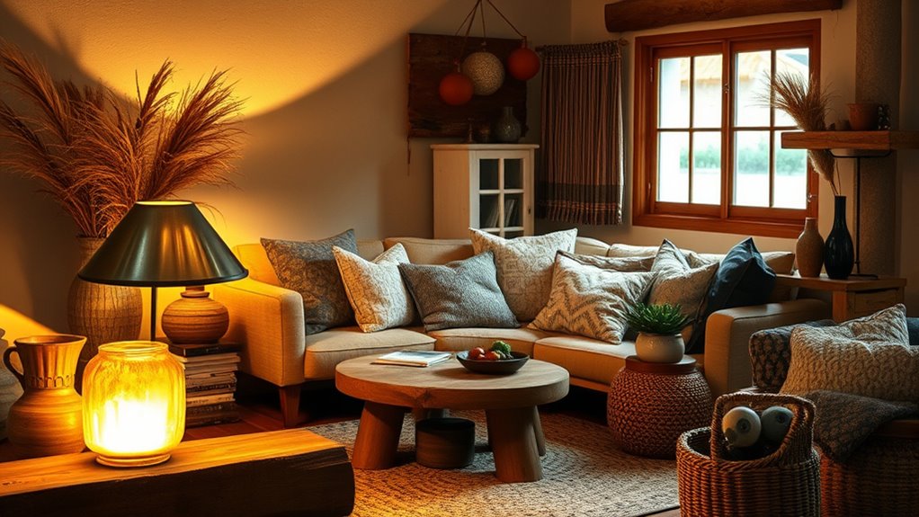 warm ambient lighting choices