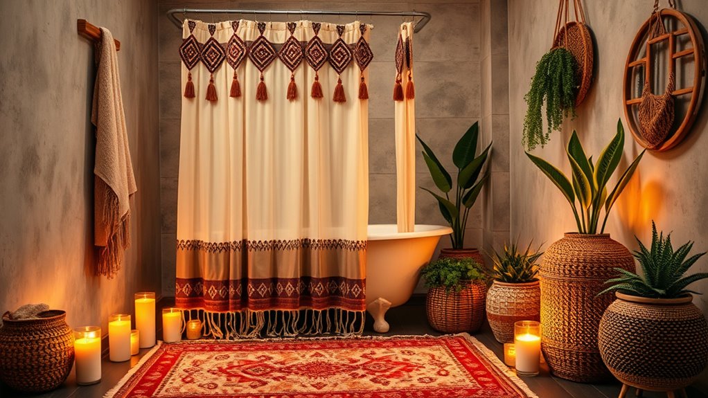 warm candles and soft lighting