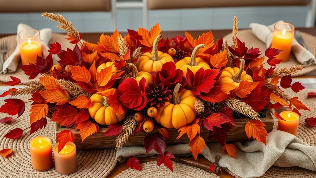 warm textures and hues