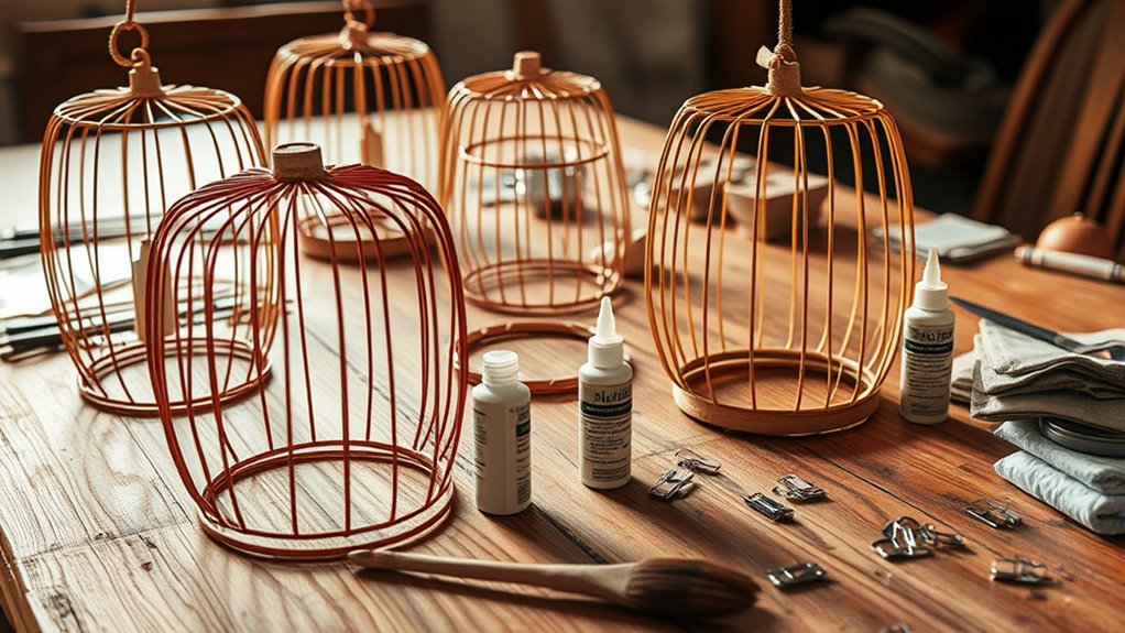 waterproofing diy lanterns effectively