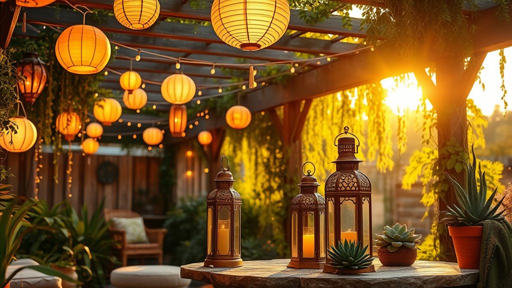 whimsical outdoor lighting ideas