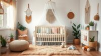 whimsical warm boho nurseries