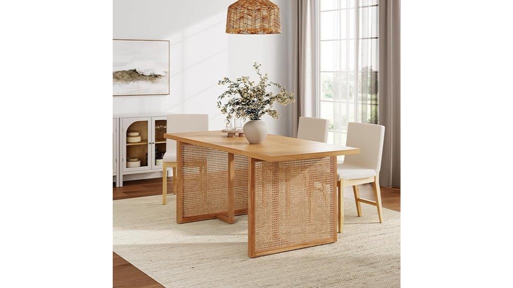 willow boho dining table