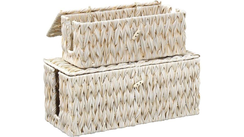 wire organizer with lid
