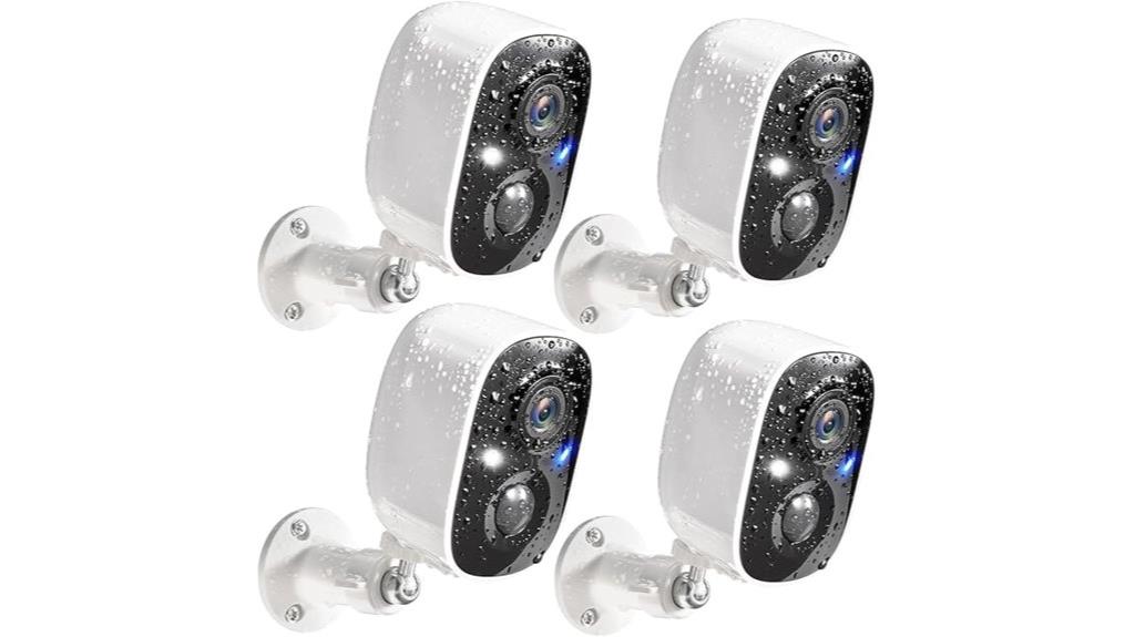 wireless 2k security camera pack