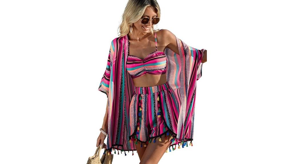 women s 3 piece outfit set