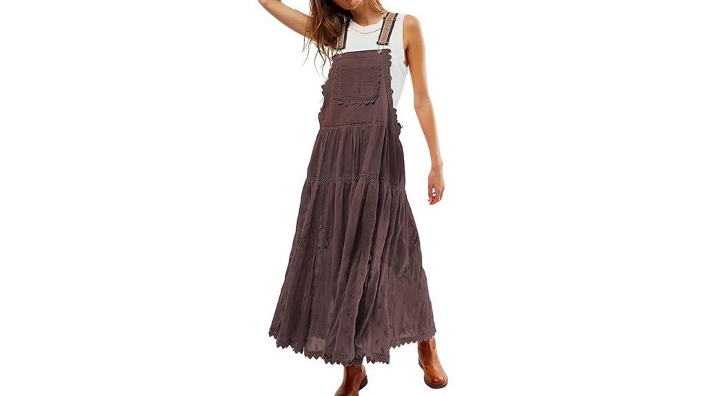 women s bib overall dress
