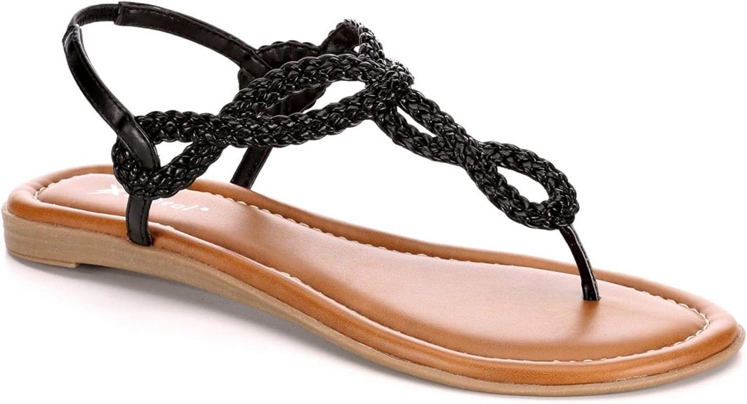 women s braided gladiator sandals