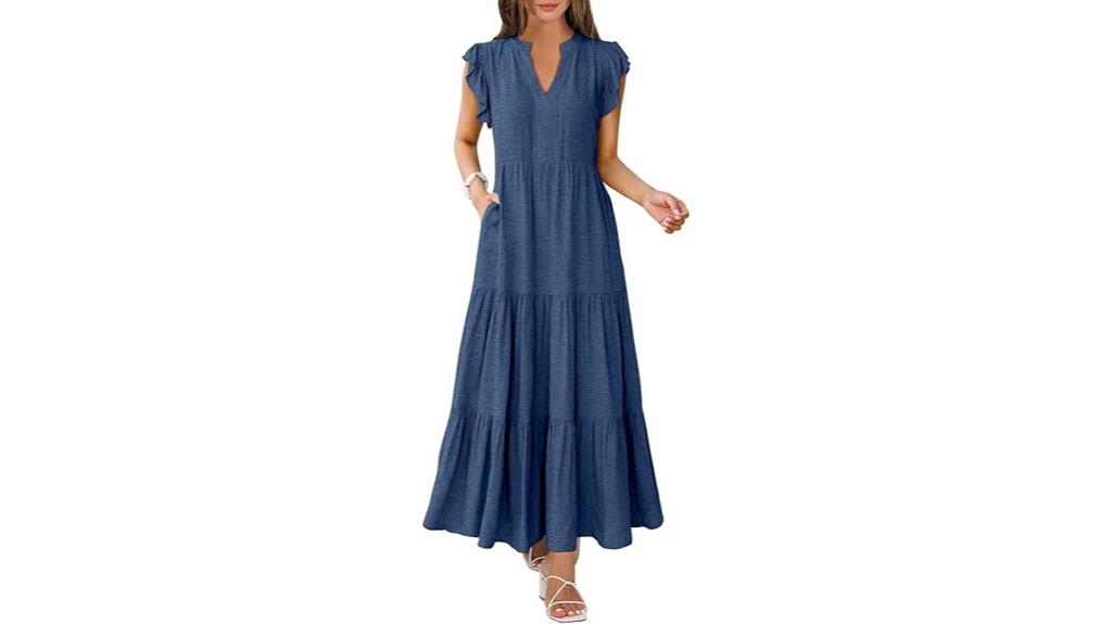 women s casual maxi dress
