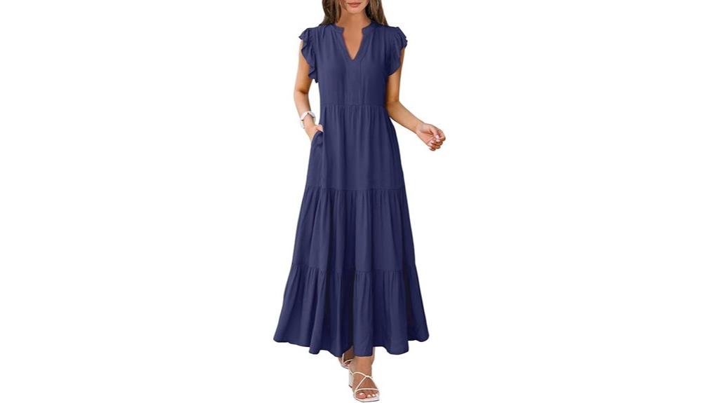 women s casual maxi dress