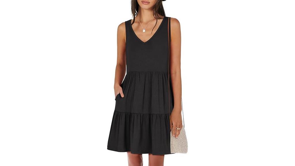 women s casual summer tank dress