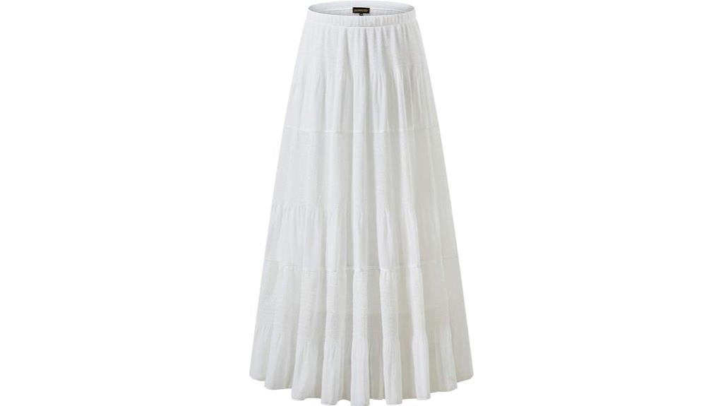 women s chiffon pleated maxi