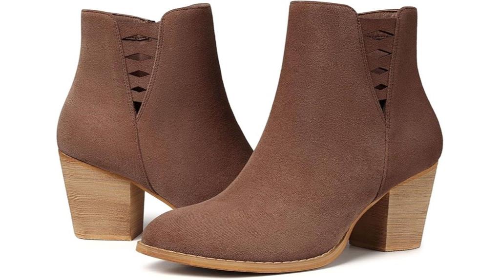 women s chunky heel boots