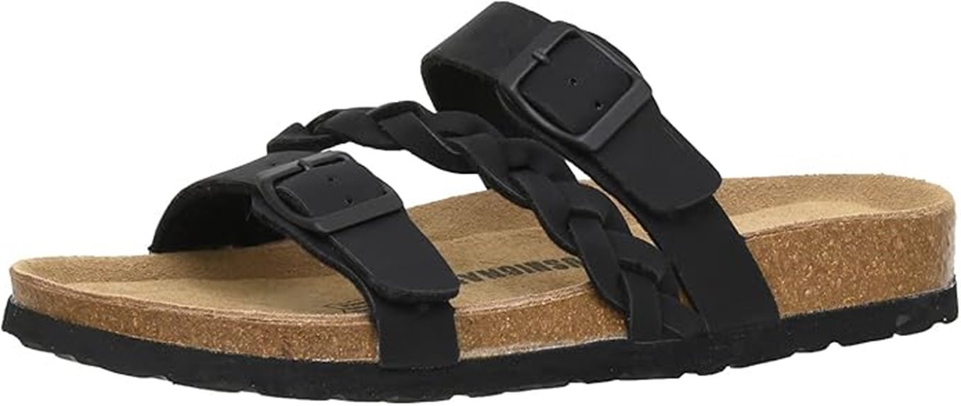women s cork footbed sandal
