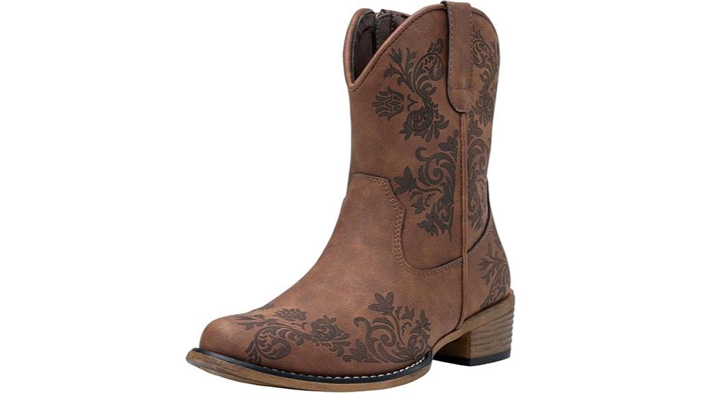 women s cowboy ankle boots