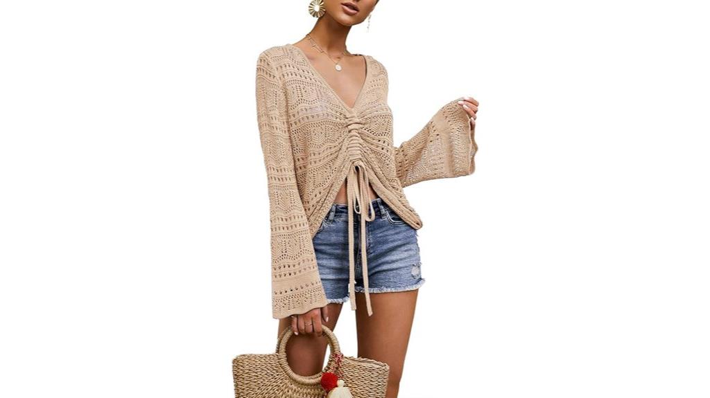 women s crochet beach cover up