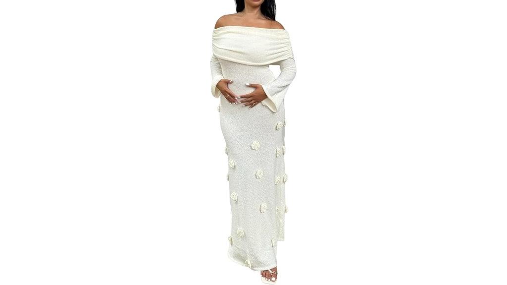 women s crochet maxi dress