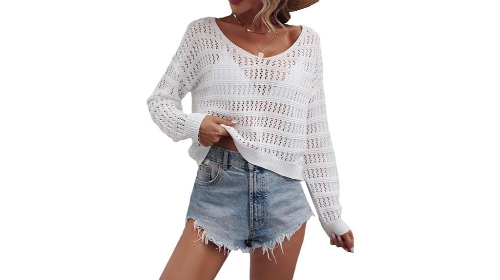 women s crochet sweater