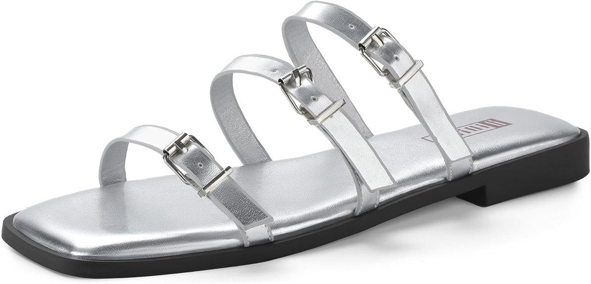 women s flat strappy sandals
