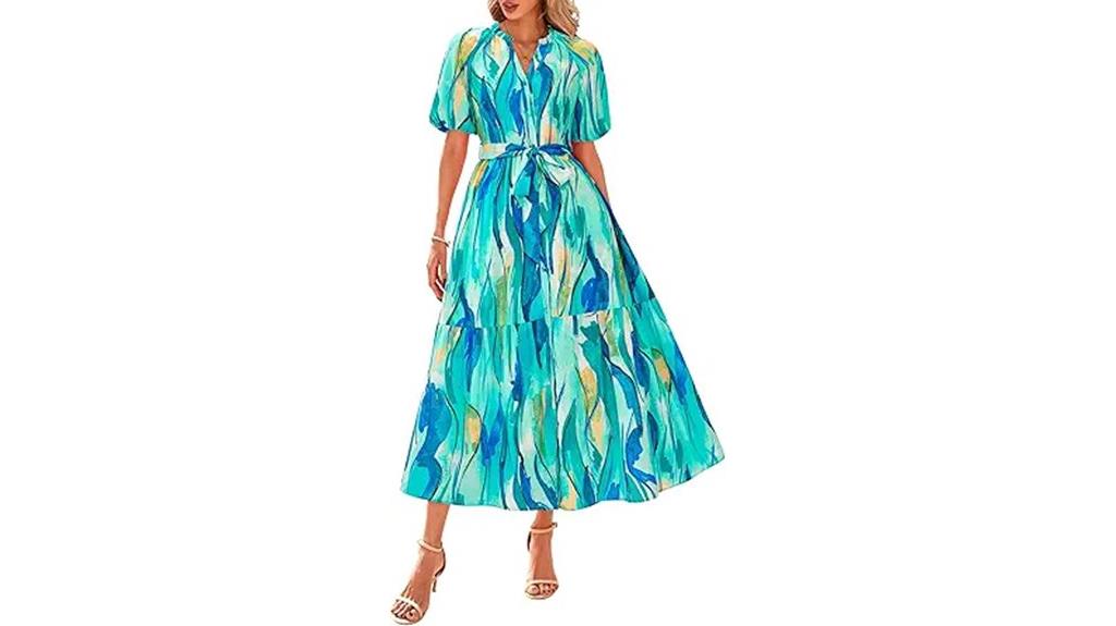 women s floral summer dress