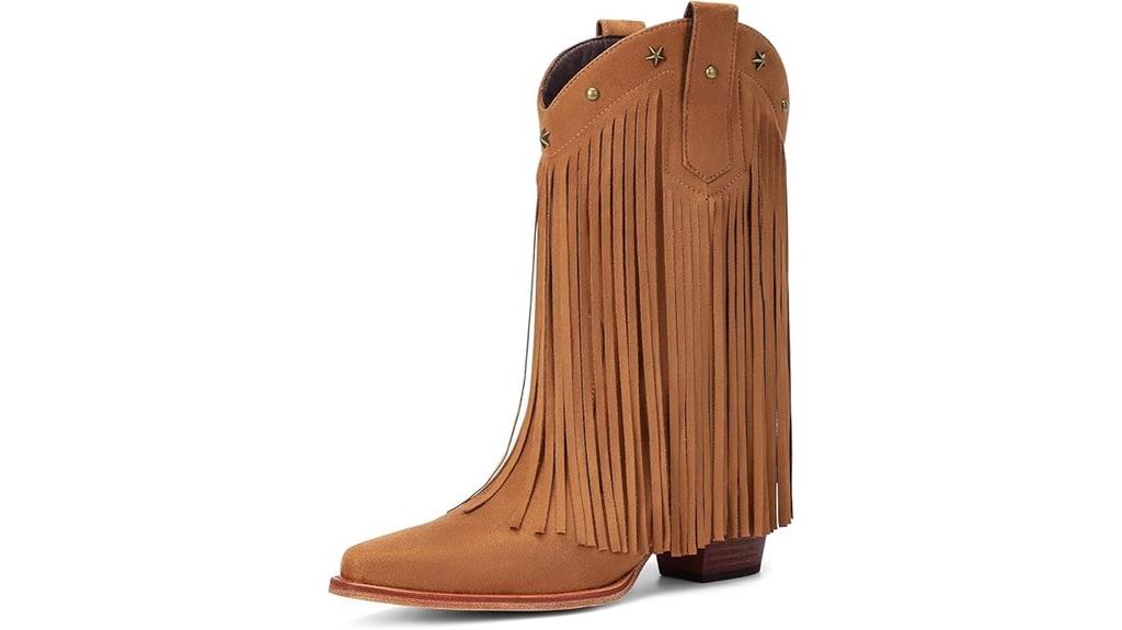 women s fringe cowboy boots