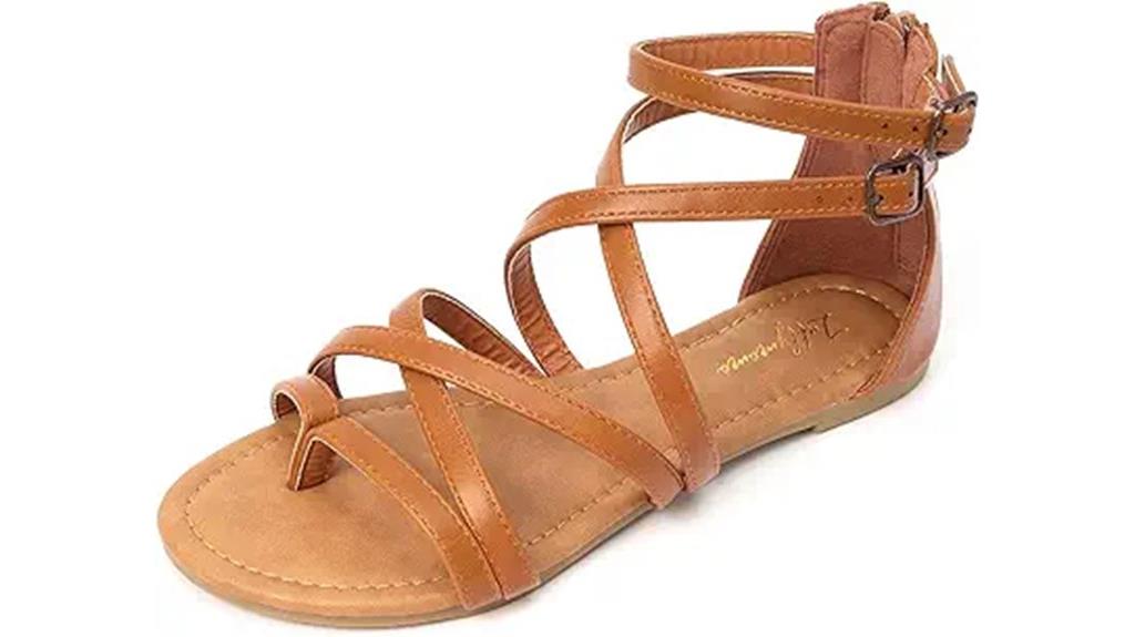 women s gladiator strap sandals