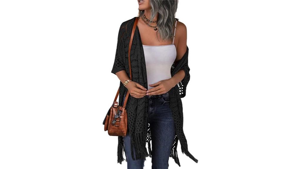 women s knit cardigan open front