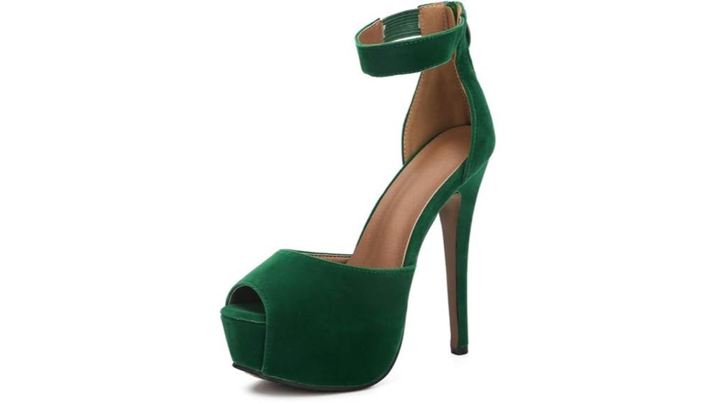 women s platform peep toe sandals