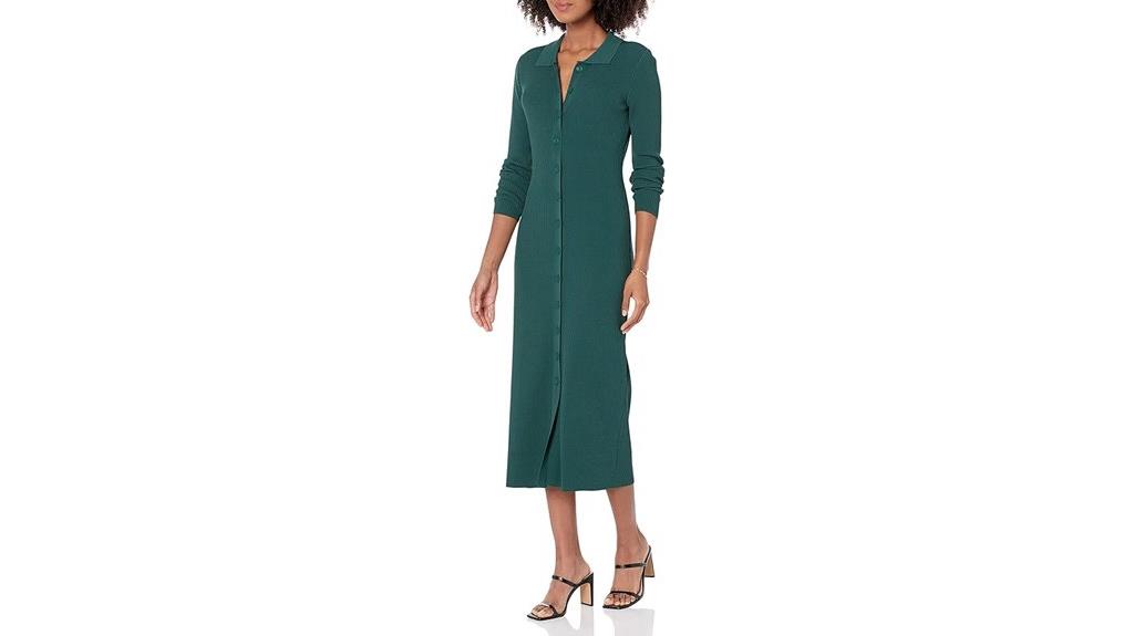 women s ribbed sweater dress