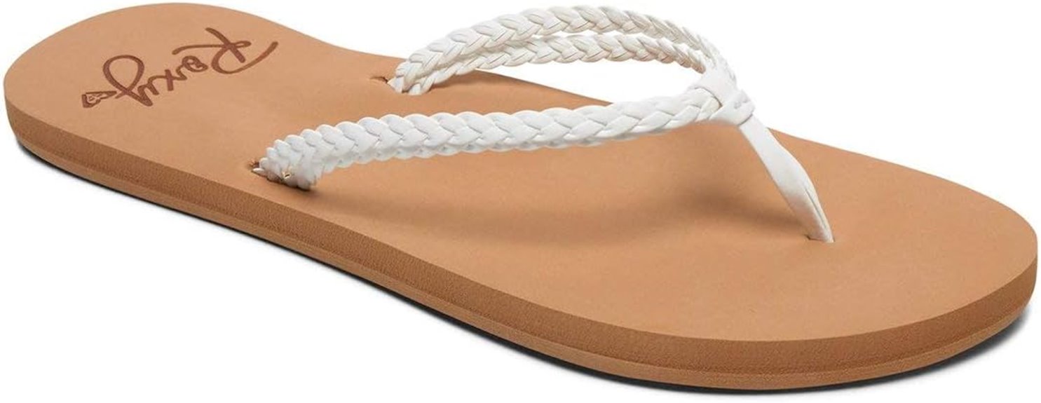 women s roxy flip flops