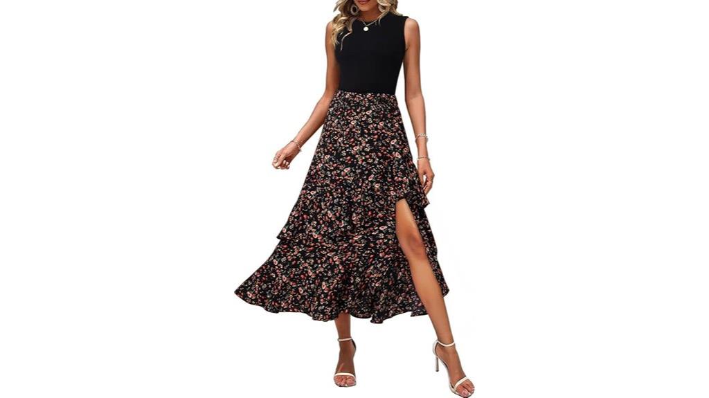 women s sleeveless spring dress