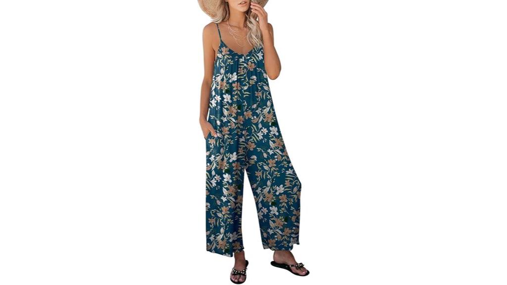 women s sleeveless summer jumpsuit