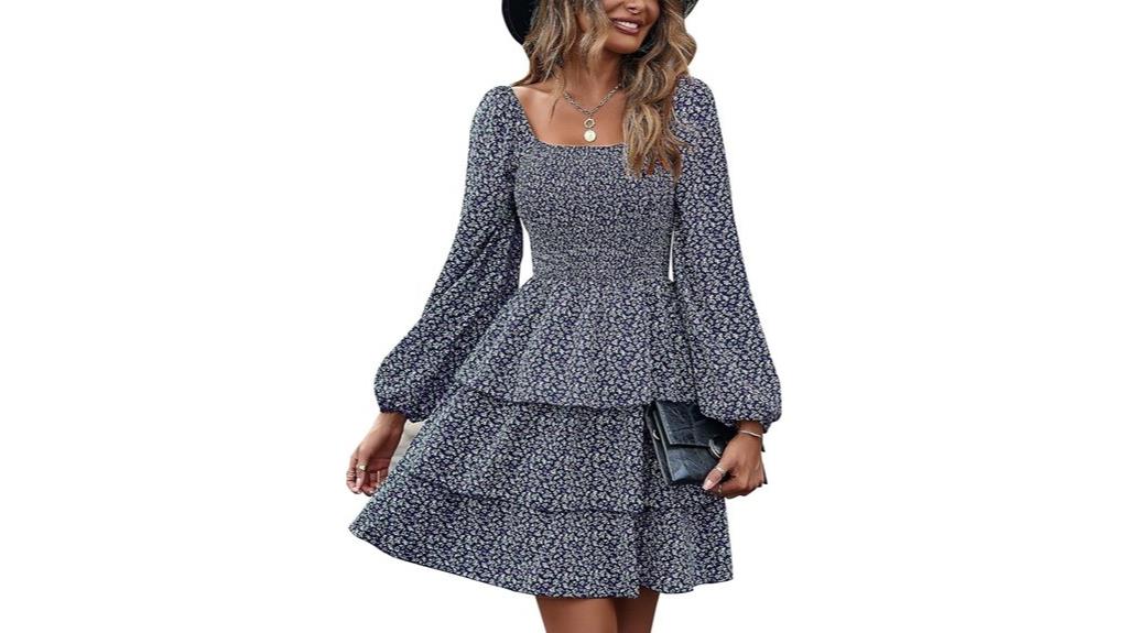 women s square neck dress