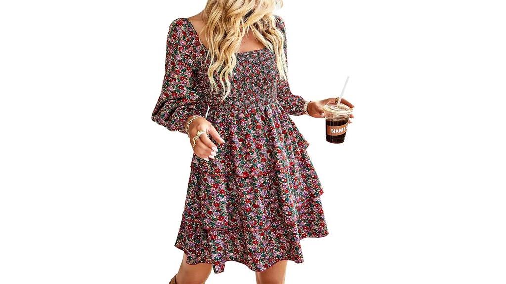 women s square neck dress