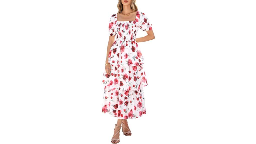 women s square neck dress