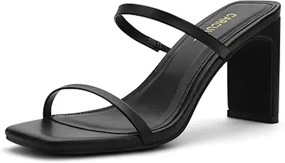 women s square toe heels
