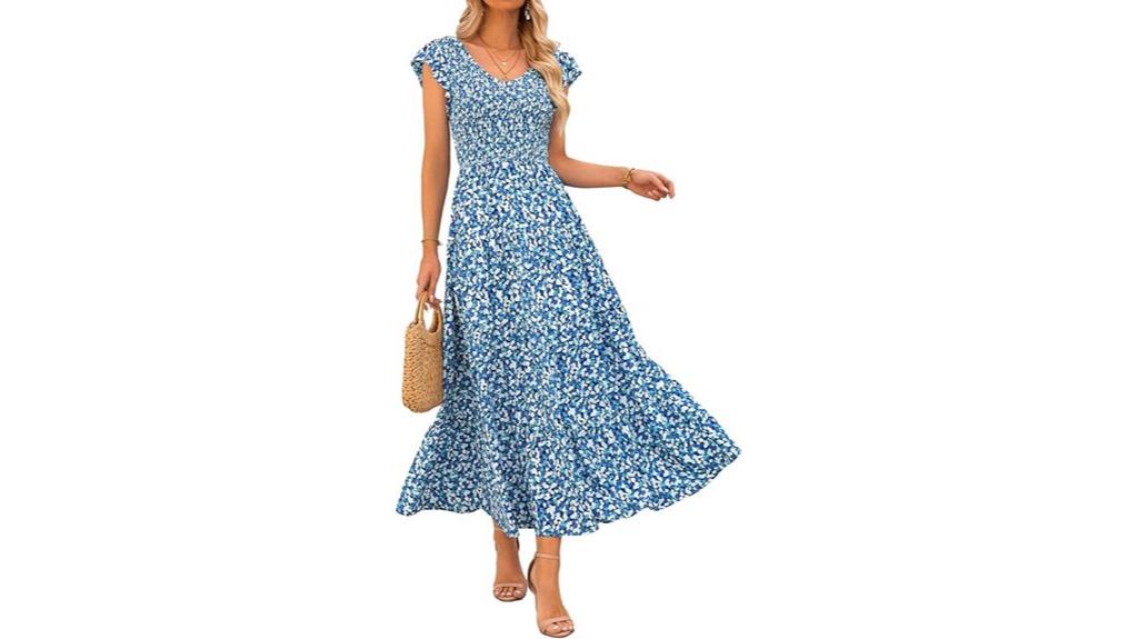 women s summer floral maxi dresses