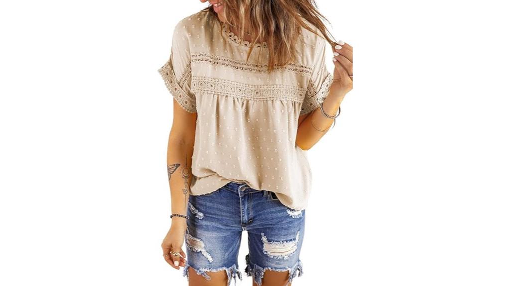 women s summer lace tops