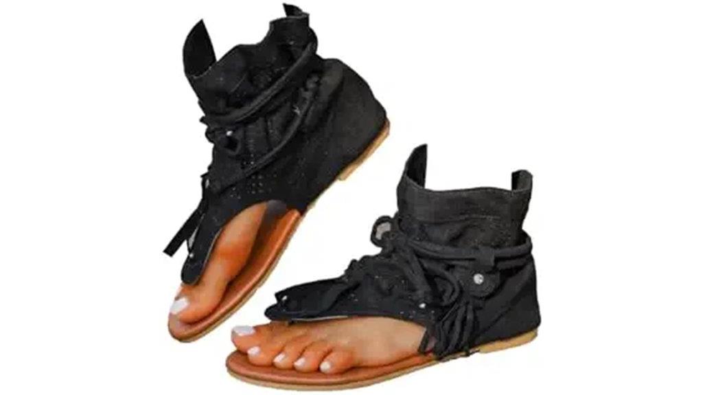 women s tassel gladiator sandals