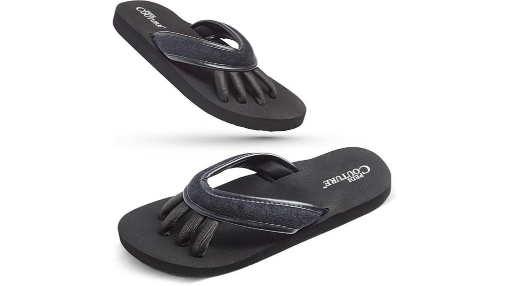 women s toe separator sandals