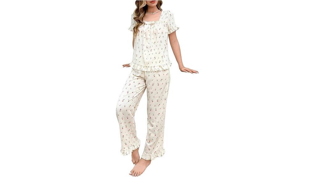 women s two piece pajama set